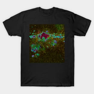 Black Panther Art - Glowing Edges 333 T-Shirt